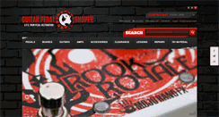 Desktop Screenshot of guitarpedalshoppe.com